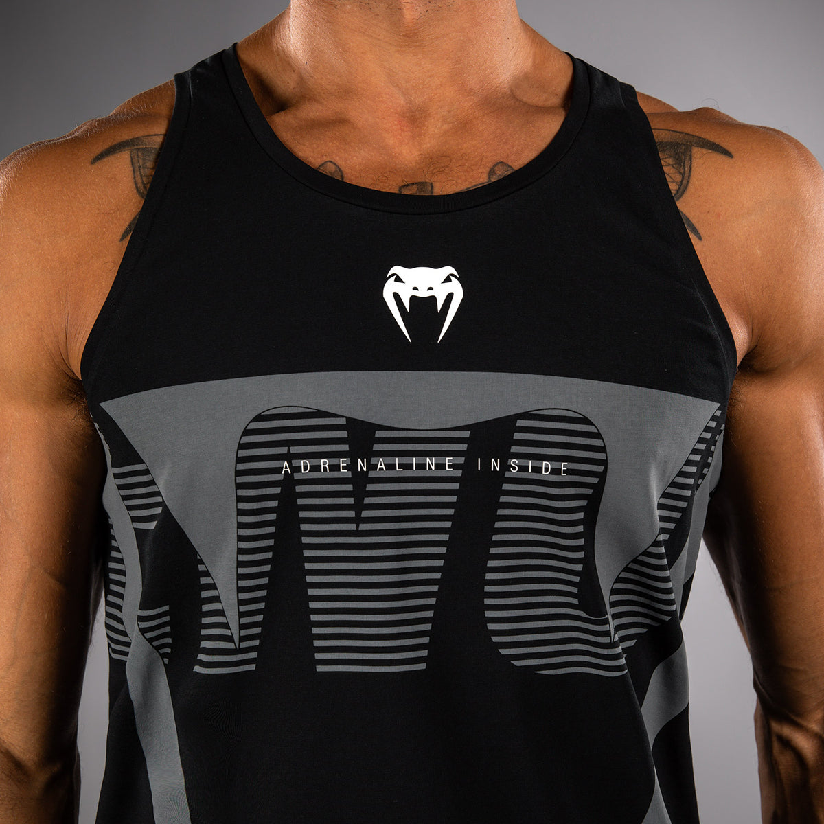 Débardeur Venum Adrenaline – Noir/Gris Argenté - product-type_Débardeurs
