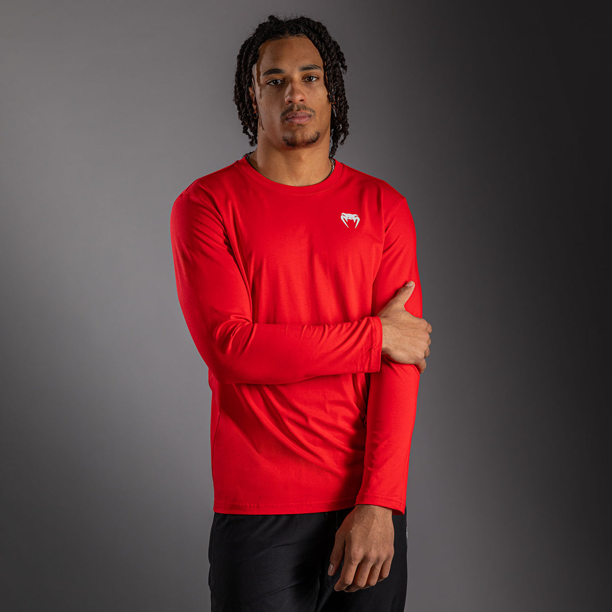 T-shirt à manches Longues Venum Lineup - Rouge/Blanc - product-type_T-Shirts