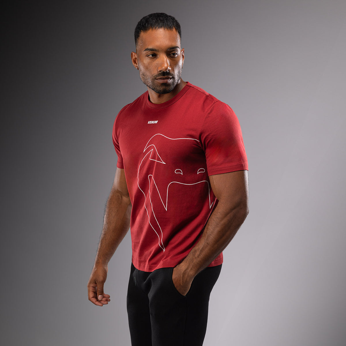 T-shirt Venum Giant Connect - Rouge Carmin - product-type_T-Shirts