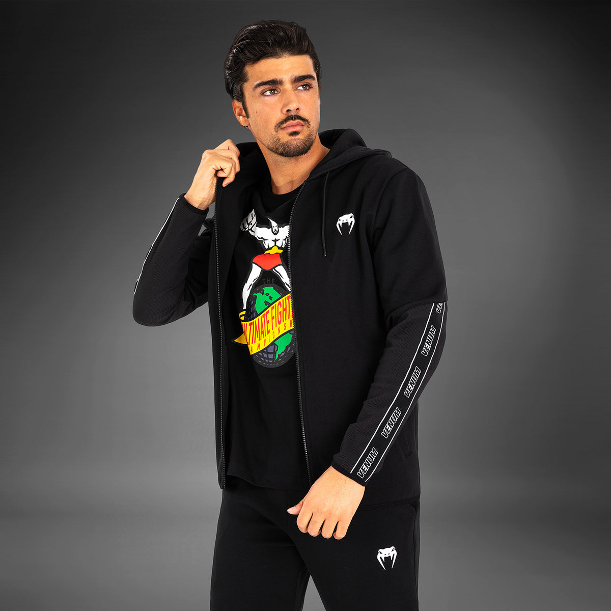 Sweat à capuche pour Hommes Venum Contender 4.0 - Noir - product-type_Sweatshirts