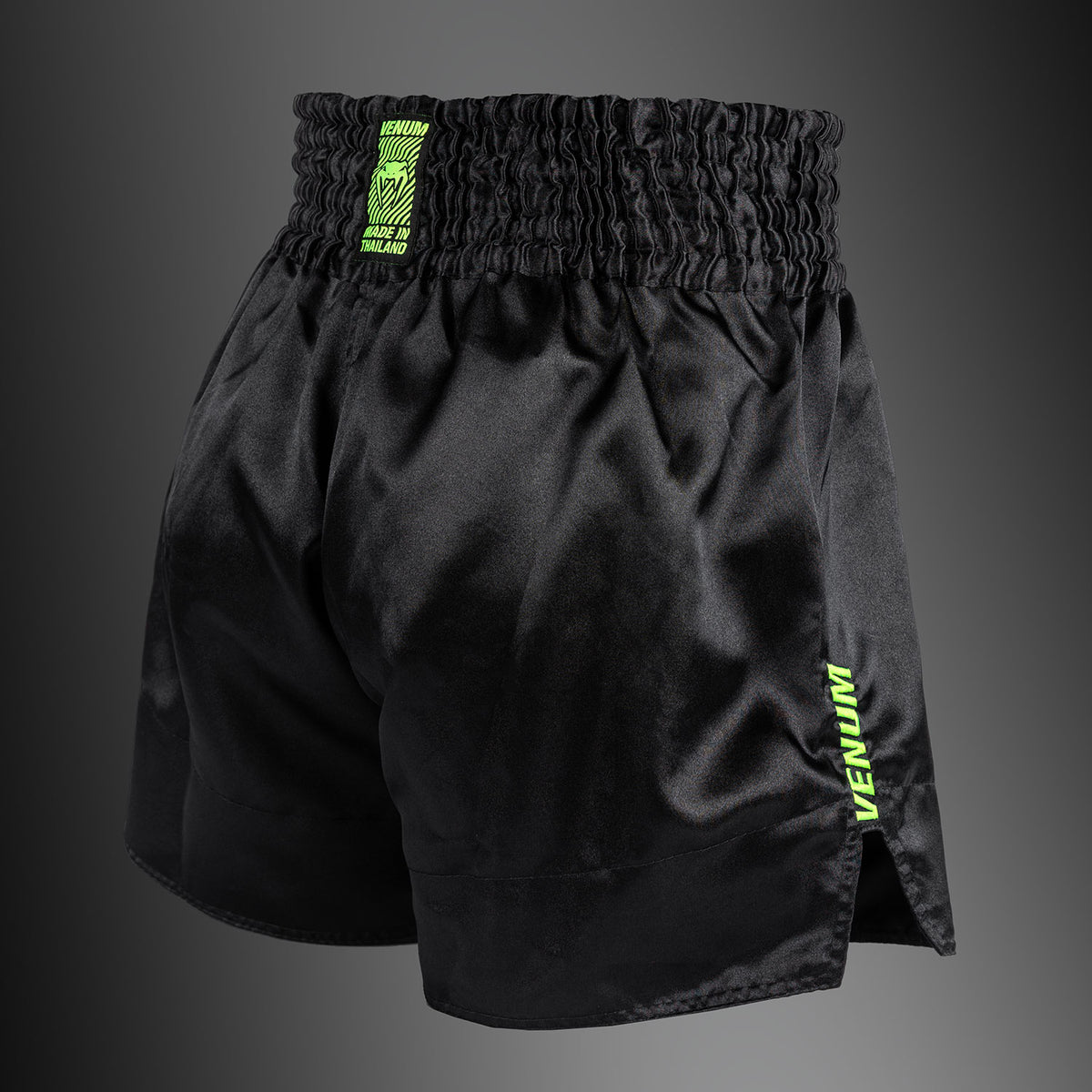 Short de Muay Thai Venum Classic Evo - Noir/Jaune Néon - product-type_Shorts de Muay Thai