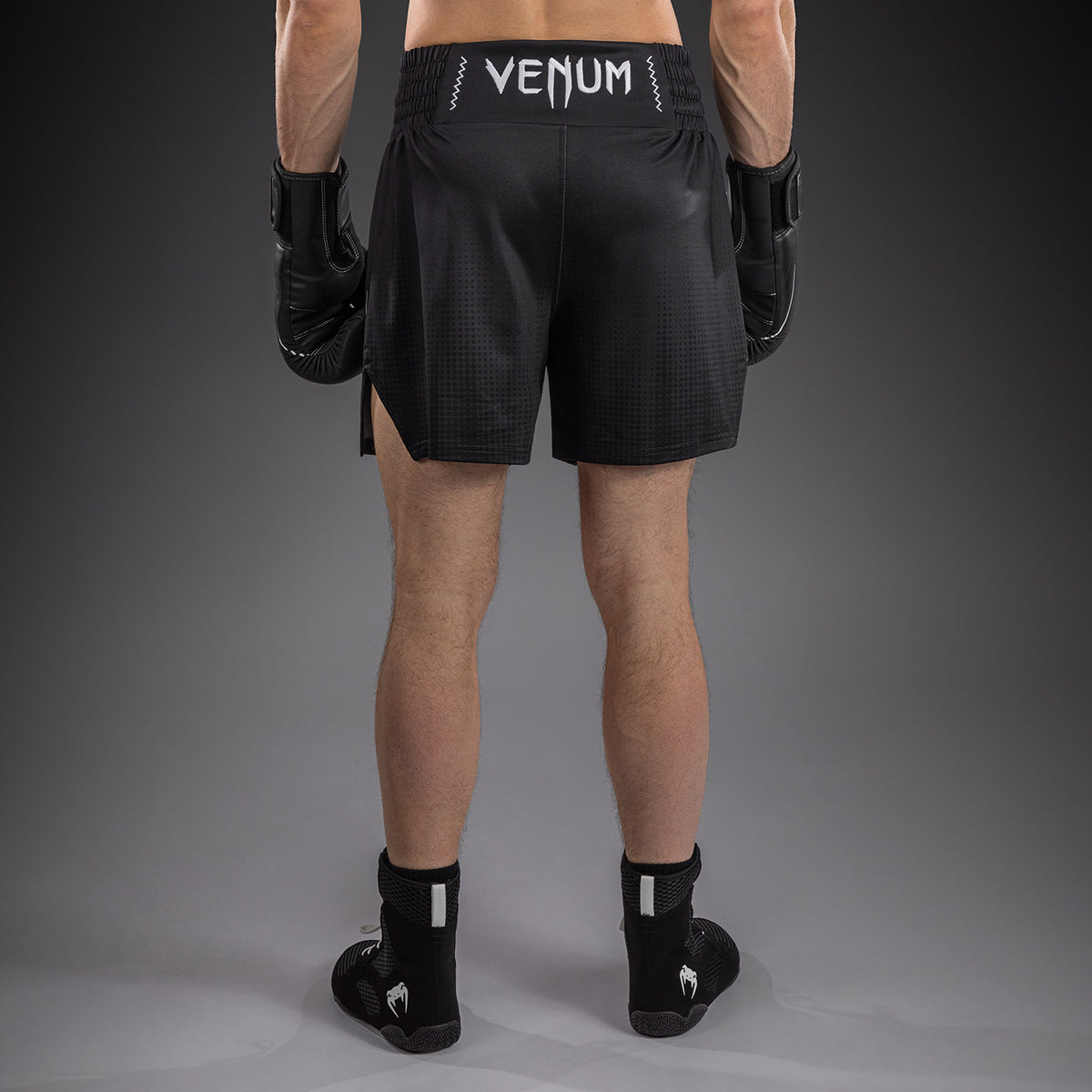 Short de Boxe Venum Stealth – Noir/Blanc - product-type_Shorts de boxe