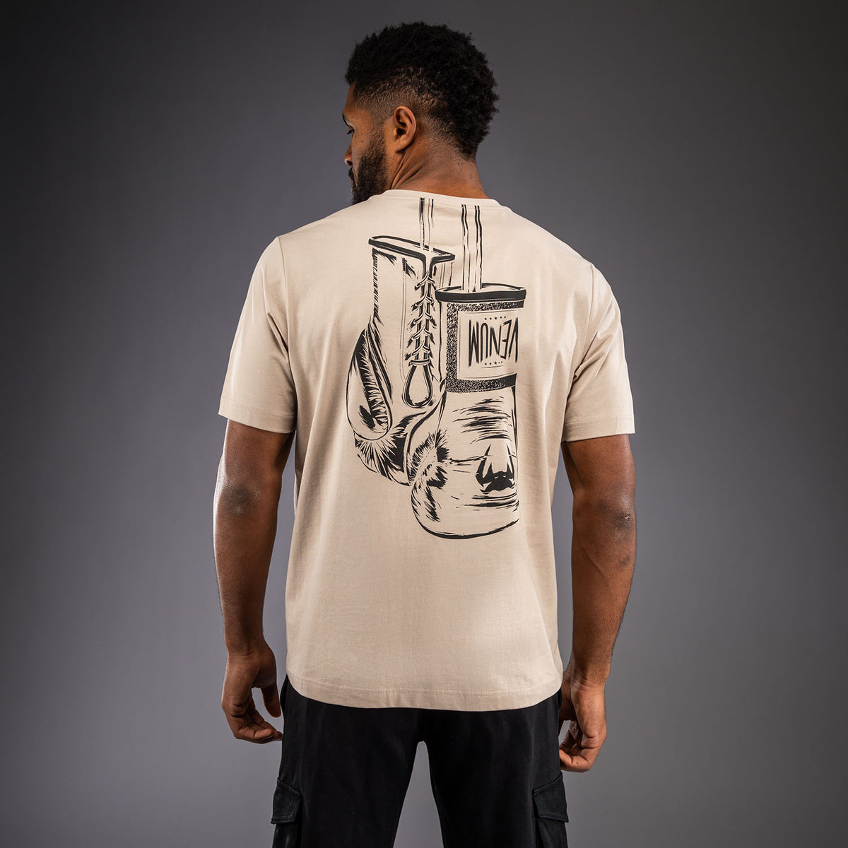 T-shirt en Coton Venum Fight Icon - Beige - product-type_T-Shirts
