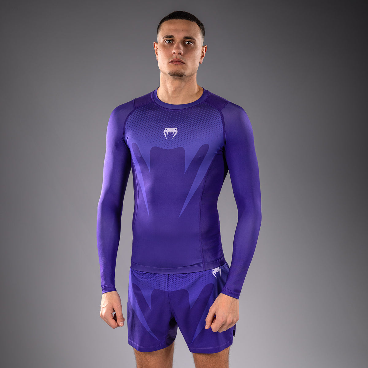 Rashguard Venum No Gi - Violet - product-type_T-Shirts de Compression