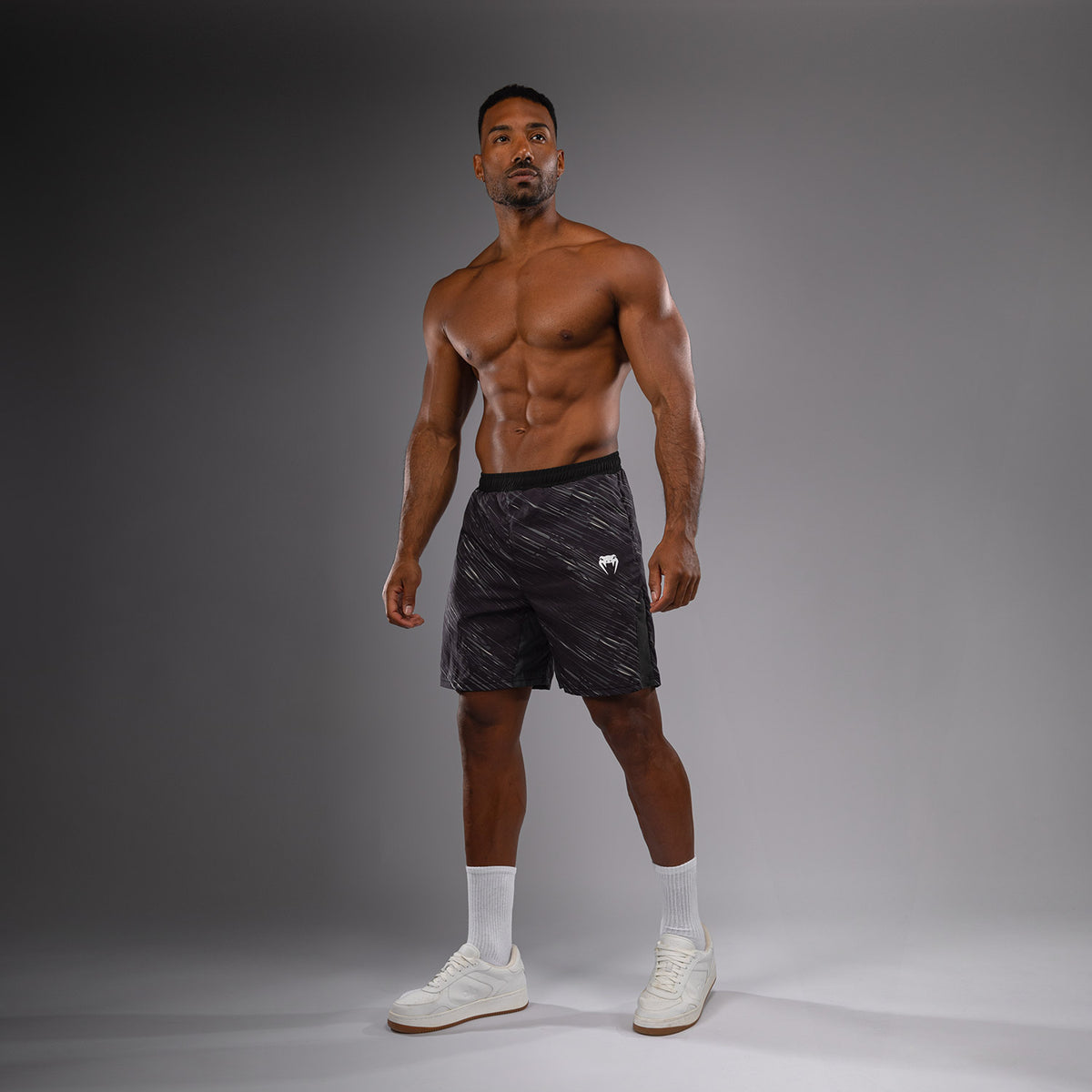 Short d’entraînement Venum Rapid - Noir/Gris Orage - product-type_Shorts de training