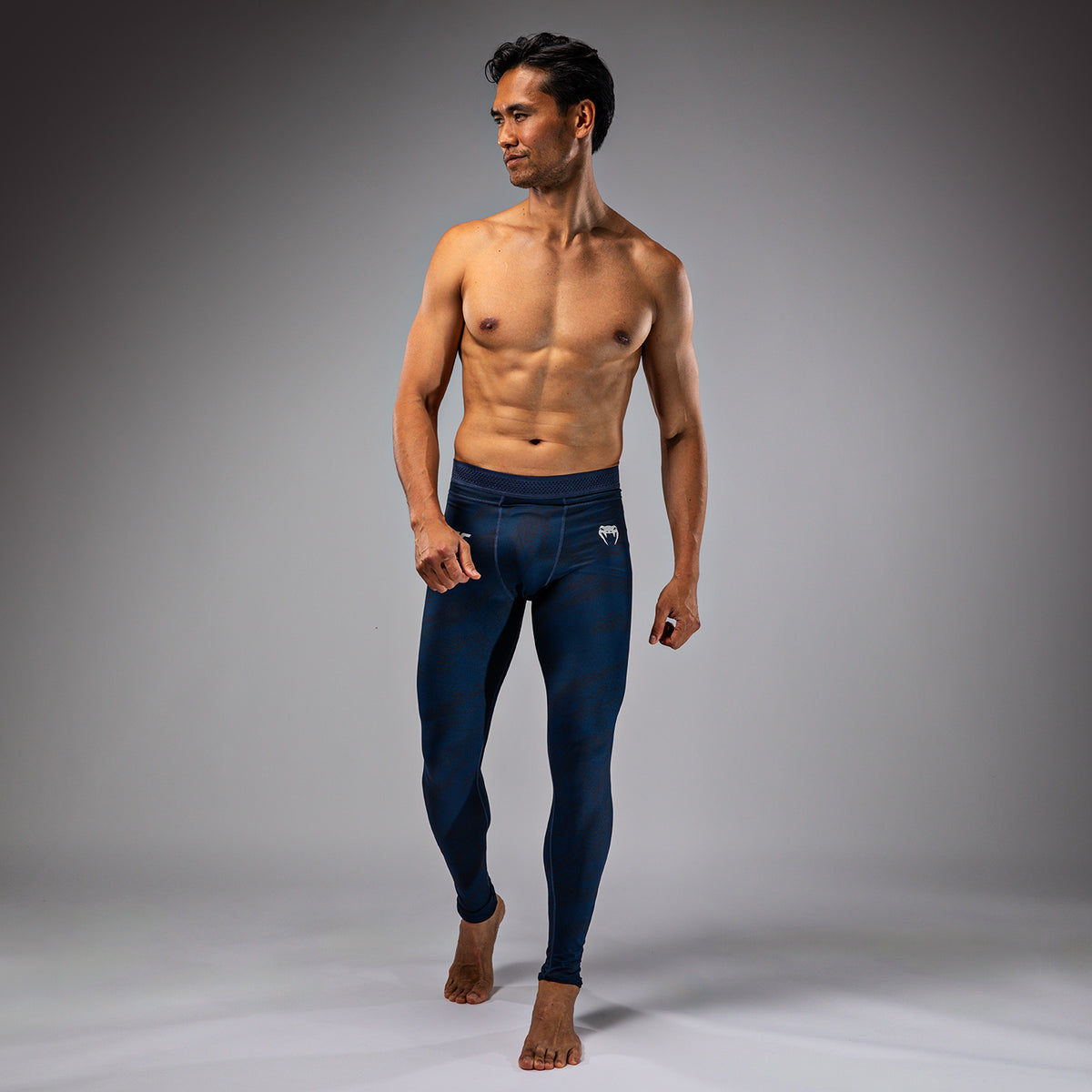 Leggings Performance pour Hommes UFC Fusion by Venum Fight Week - Bleu Océanique - product-type_Pantalons de Compression