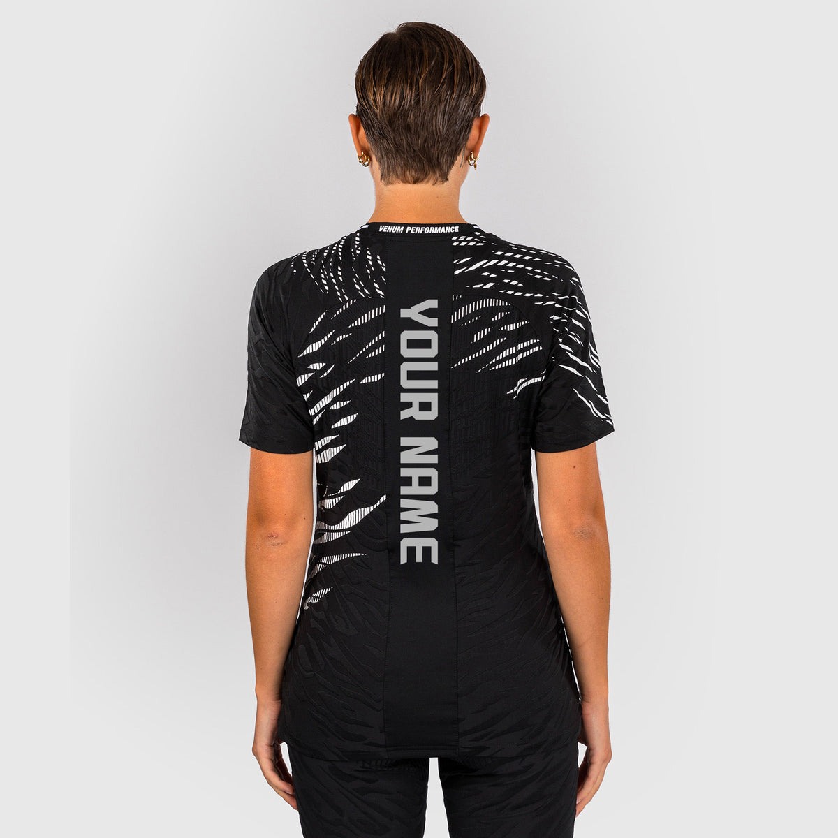 T-shirt Dry-Tech pour Femmes UFC Fusion by Venum Personnalisé Authentic Fight Night - Noir - product-type_T-Shirts Dry Tech