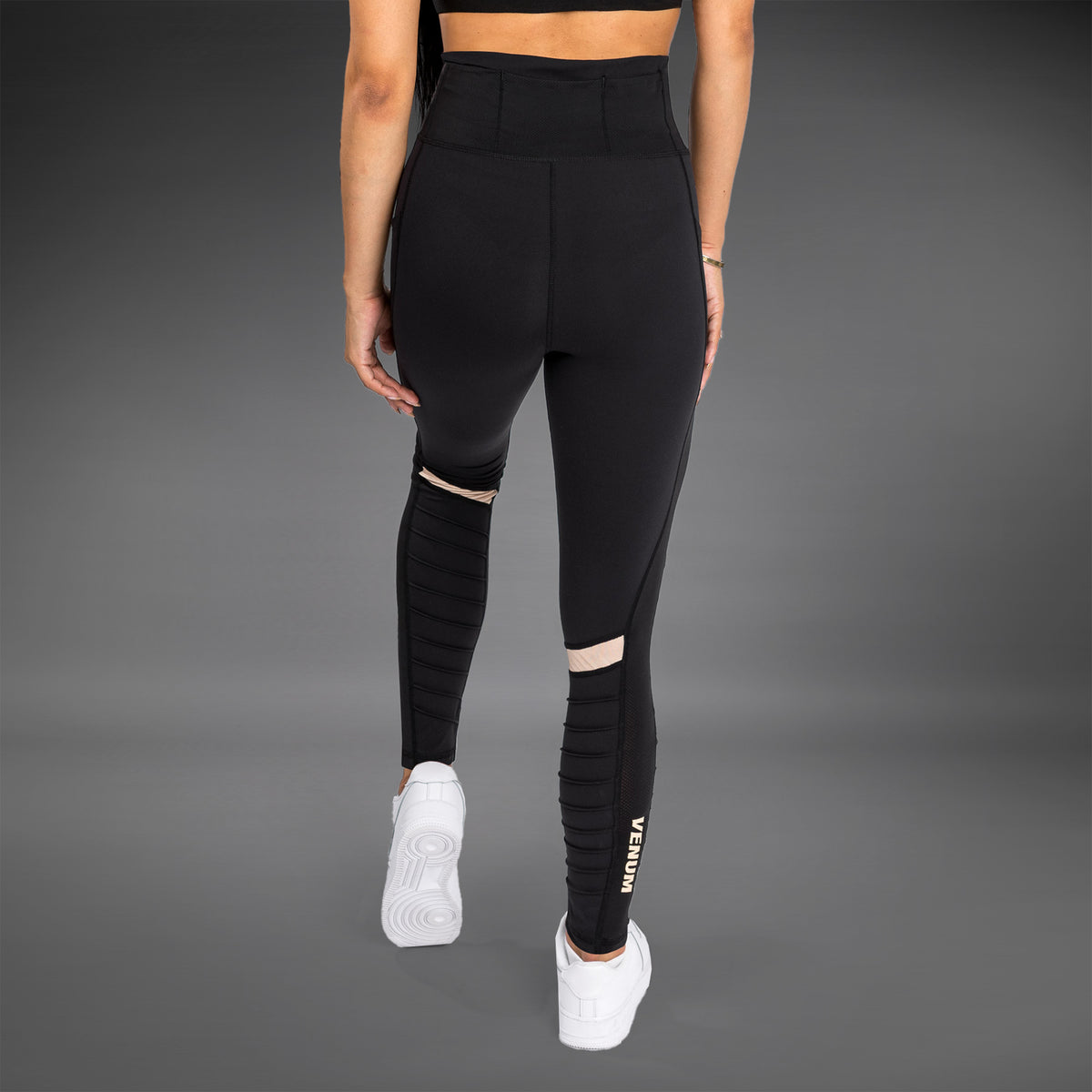 Legging Venum Moto - Pour Femme - Noir/Sable - product-type_Leggings