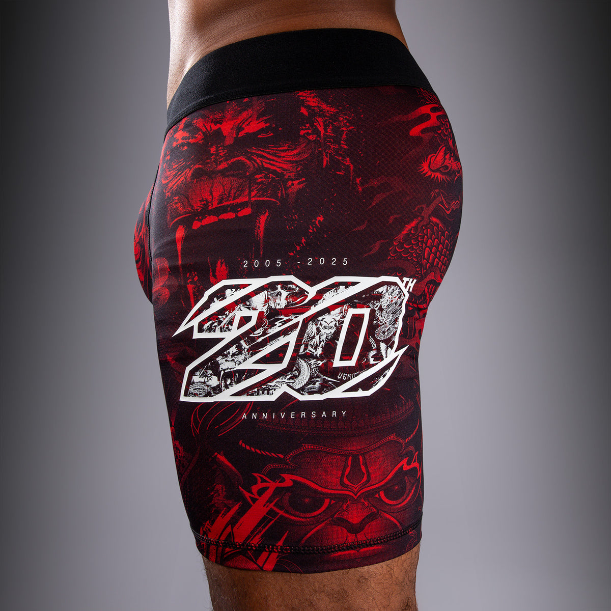 Short de Compression Venum 20th Anniversary - Noir/Rouge - product-type_Shorts de compression