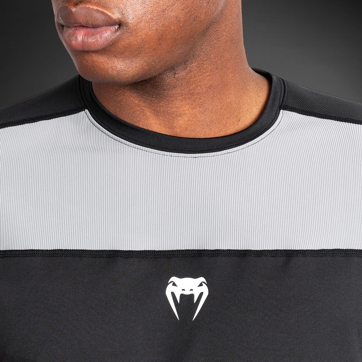 T-shirt Dry-Tech pour Hommes Venum Tempest - Noir/Gris - product-type_T-Shirts Dry Tech