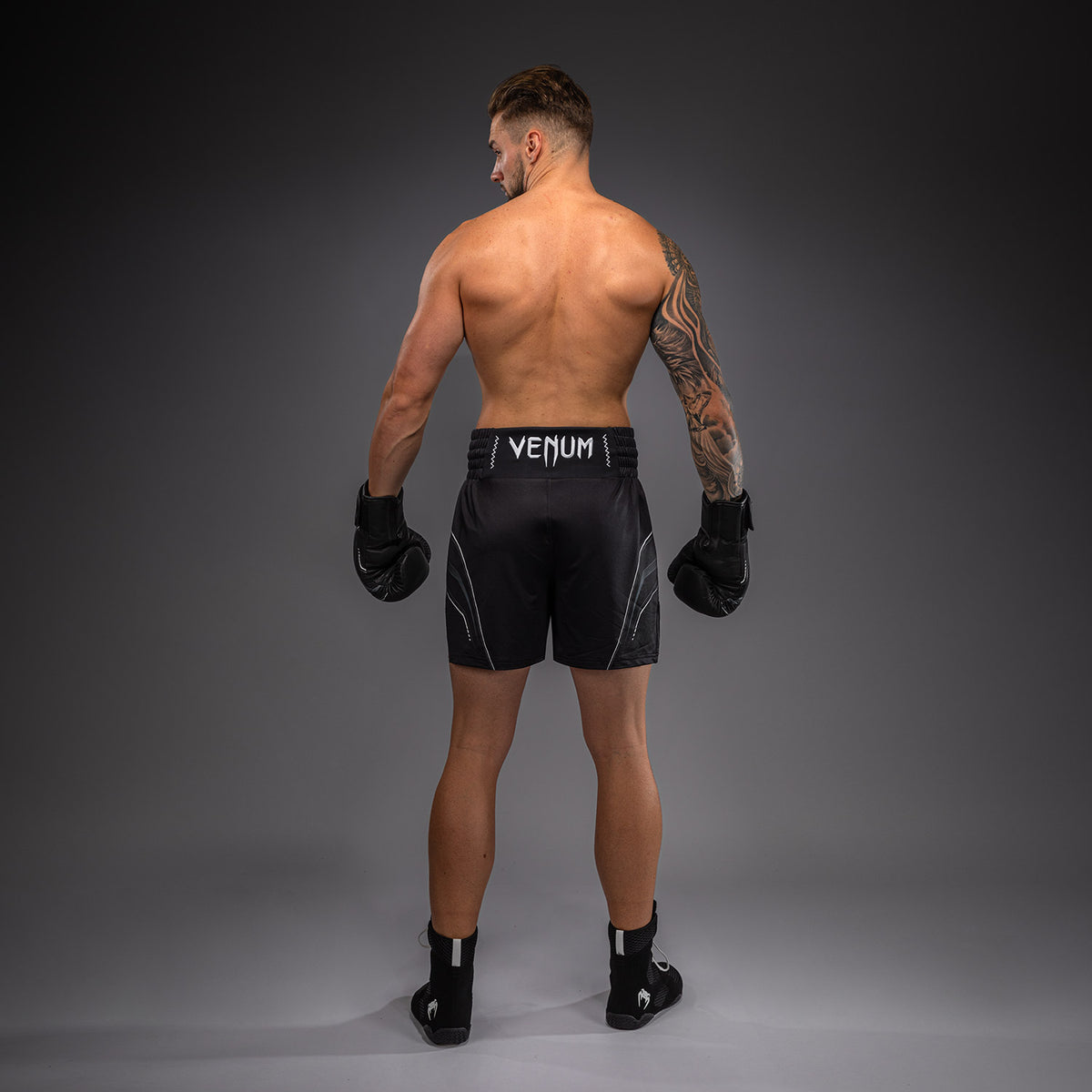 Short de Boxe Venum Streamline – Noir/Blanc - product-type_Shorts de boxe