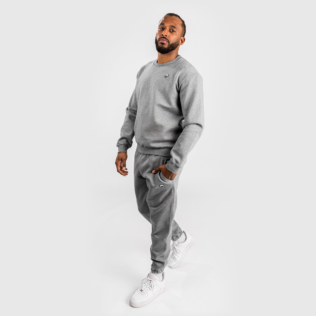 Sweatshirt Venum Silent Power Lite - Gris Clair Chiné - product-type_Sweatshirts