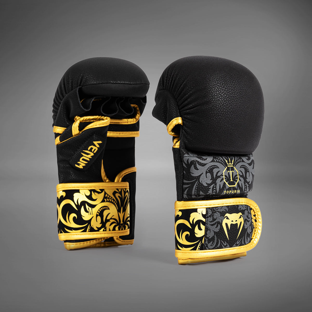 Gants de sparring MMA Venum x Topuria Unmatched Edition - Noir/Or - product-type_Gants de Sparring