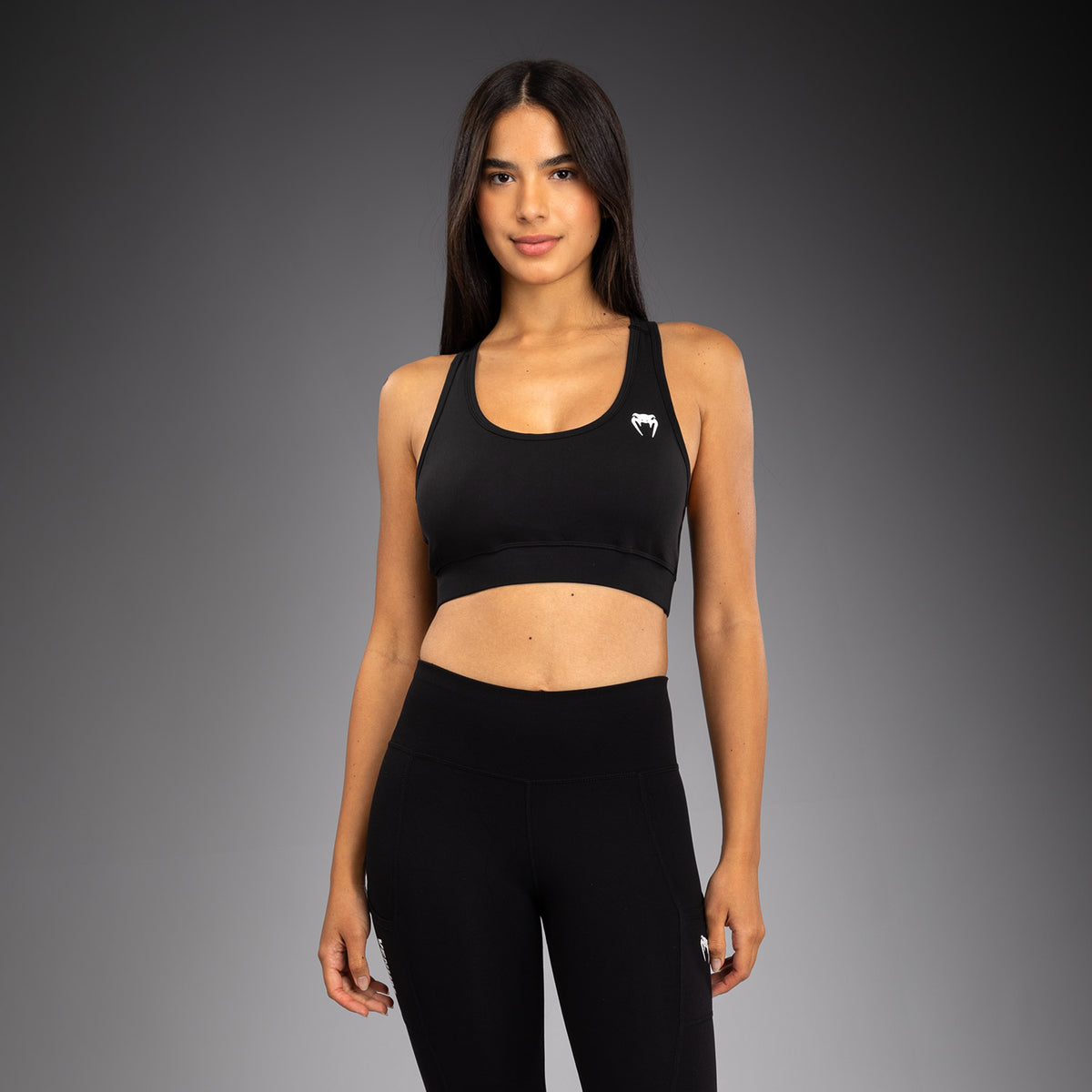 Brassière de Sport Venum Essential Medium Impact - Noir - product-type_Brassières de sport