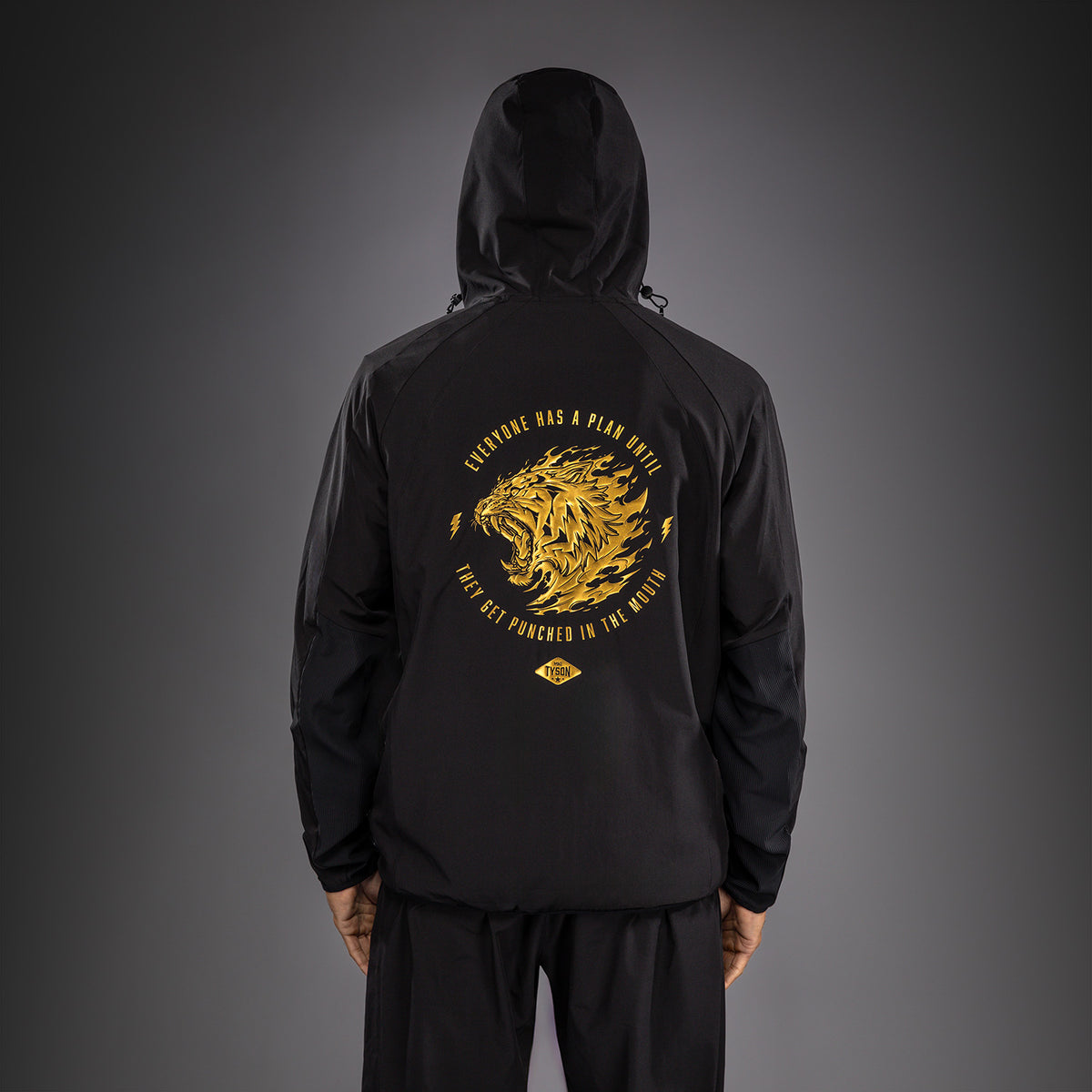 Veste de Survêtement Venum x Mike Tyson Tiger - Noir/Or - product-type_Vestes
