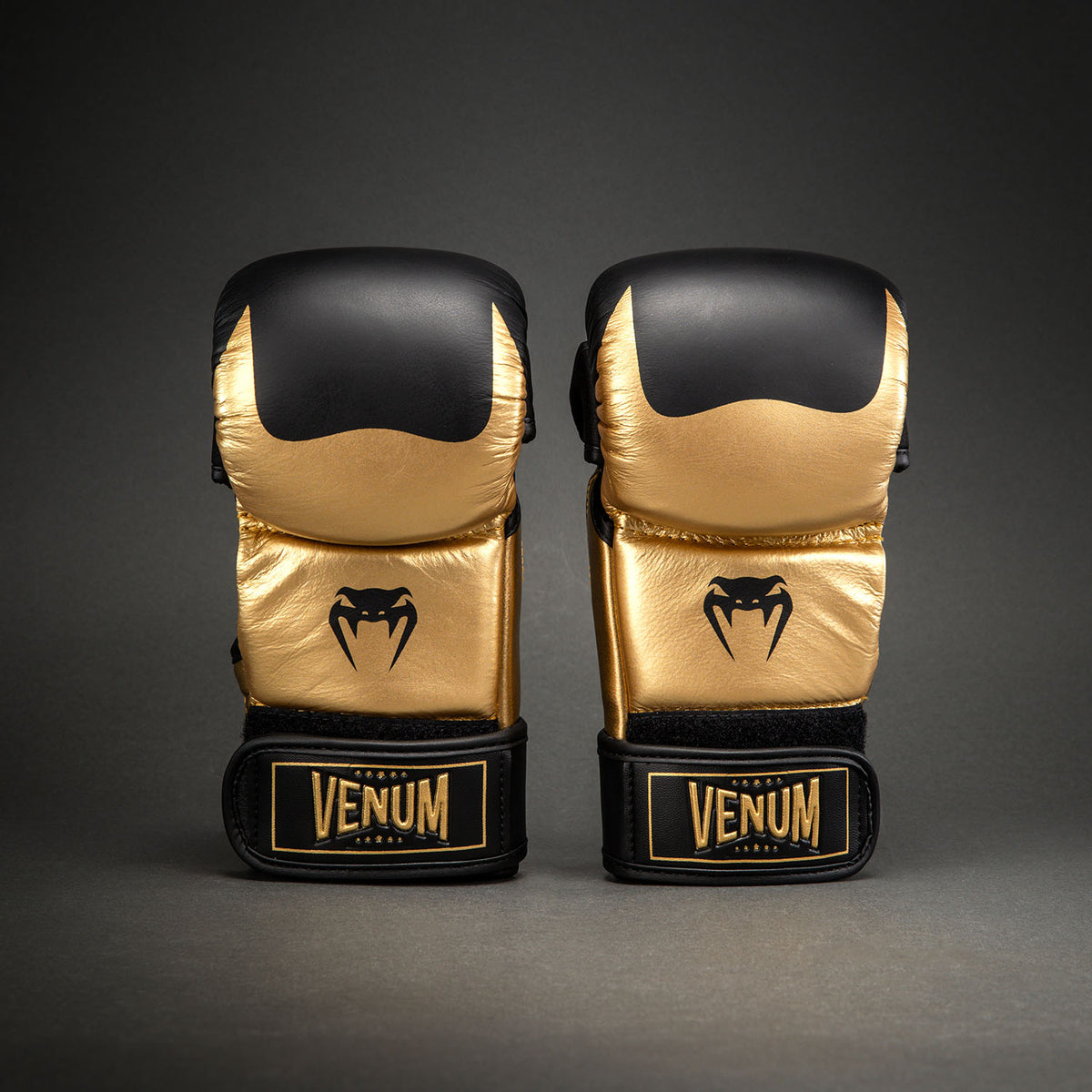 Gants de Sparring en Cuir Venum Attack 2.0 – Or/Noir - product-type_Gants de Sparring