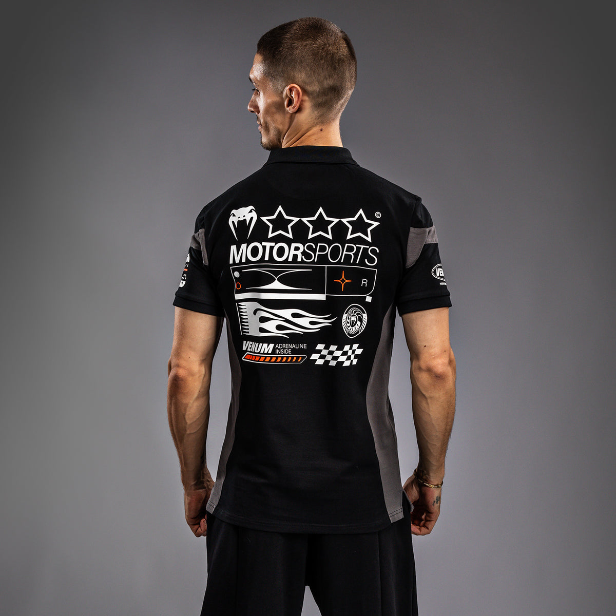 Polo en Coton Venum Motorsports - Noir Profond - product-type_Polos