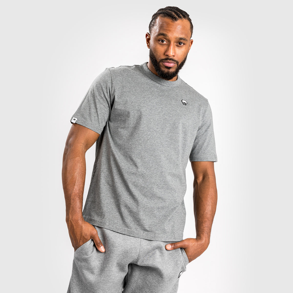 T-Shirt Venum Silent Power Lite - Gris clair chiné - product-type_T-Shirts