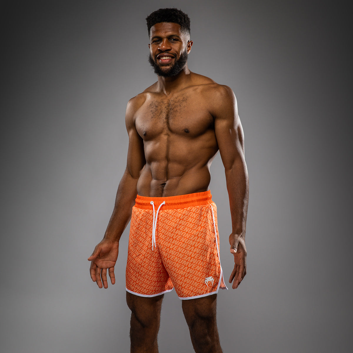 Short de Bain Venum Echo - Orange Sunset - product-type_Shorts de bain