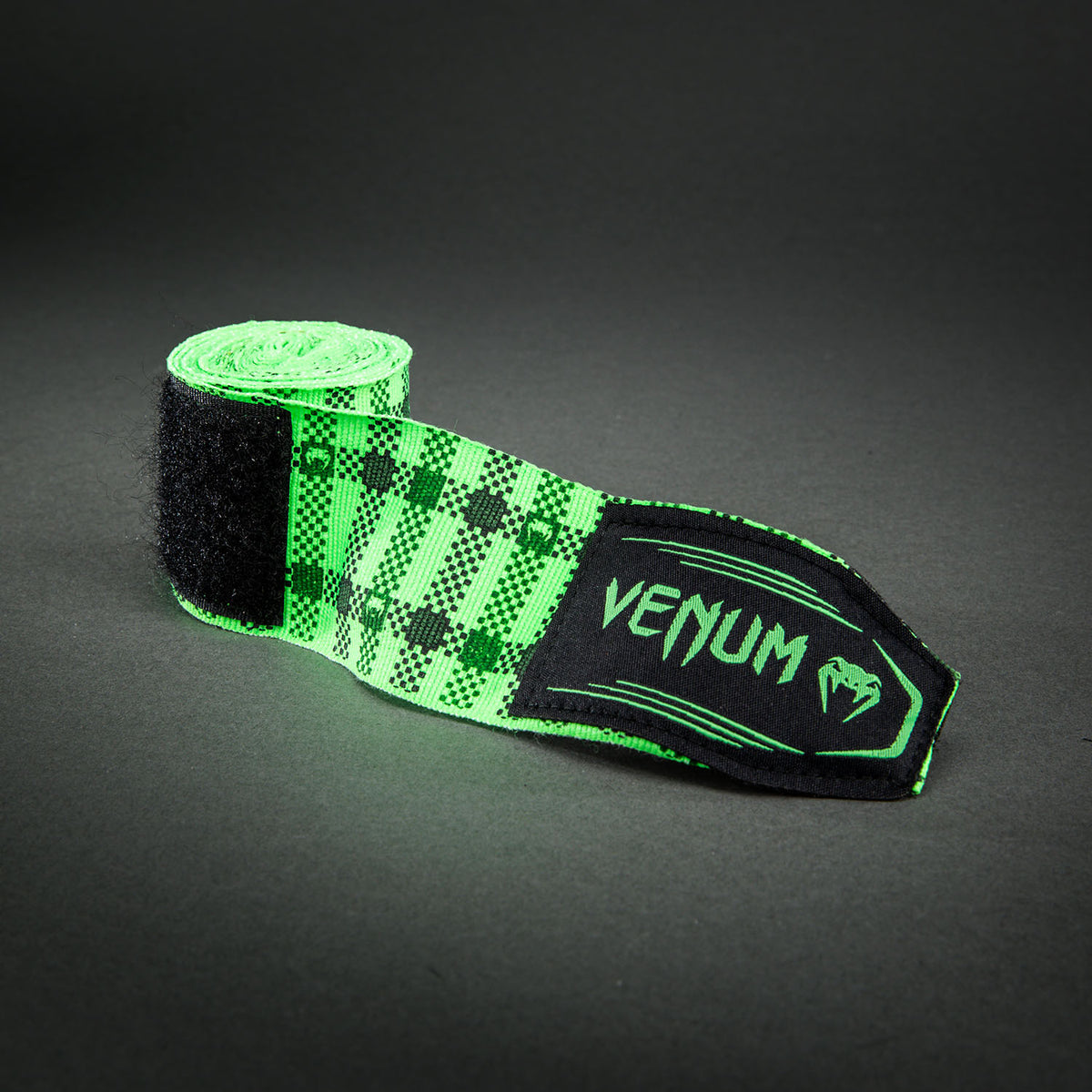 Bandes de Boxe Venum Kontact Evo Tartan - Vert Néon - product-type_Bandages de boxe