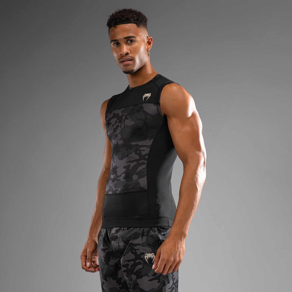 Rashguard sans Manches Venum G-Fit Air pour Hommes - Camo Urban - product-type_T-Shirts de Compression