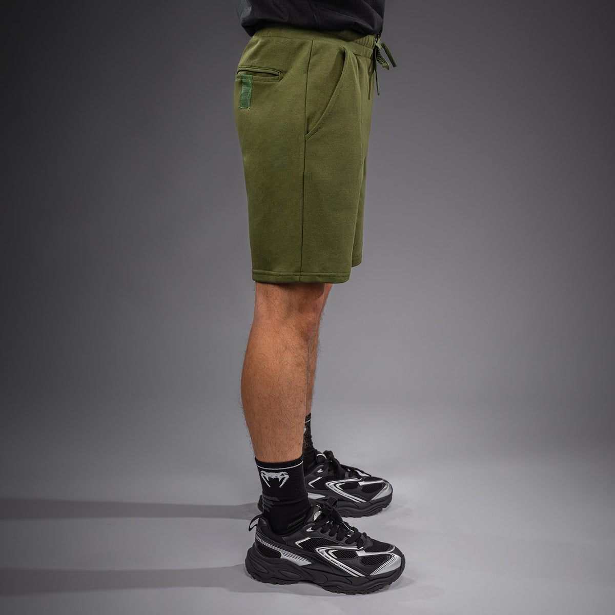Short en Coton Venum Classic Fleece – Kaki - product-type_Shorts en Coton