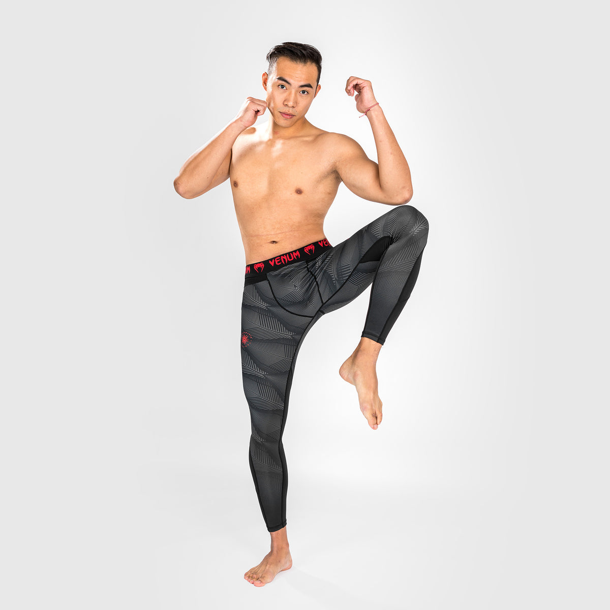 Pantalon de Compression Venum Phantom - Noir/Rouge - product-type_Pantalons de Compression