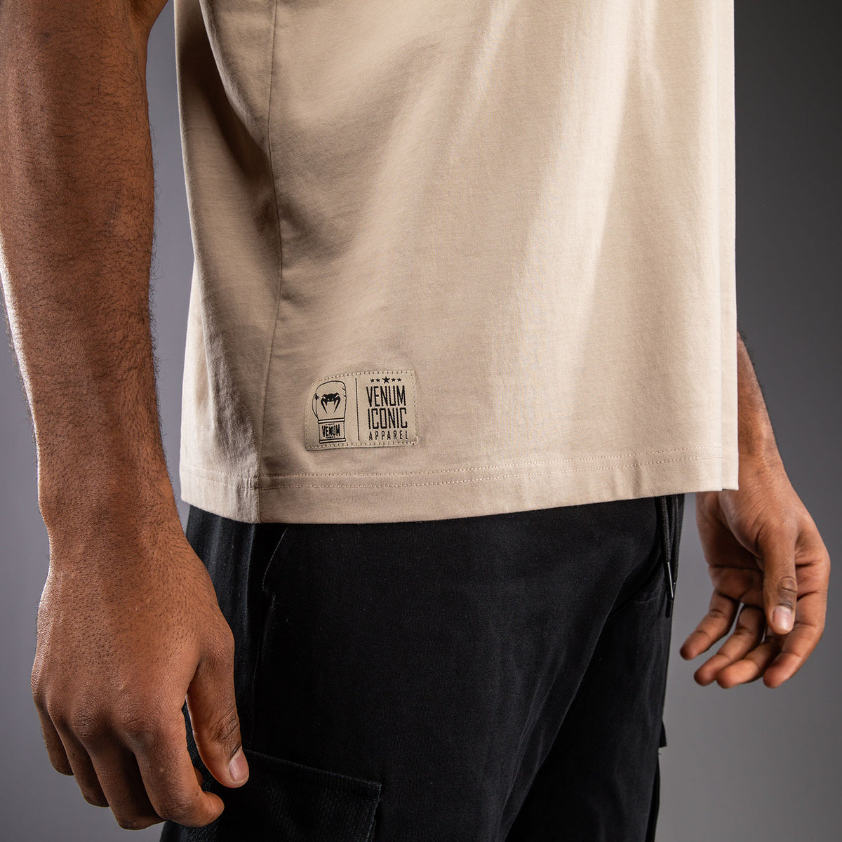 T-shirt en Coton Venum Fight Icon - Beige - product-type_T-Shirts