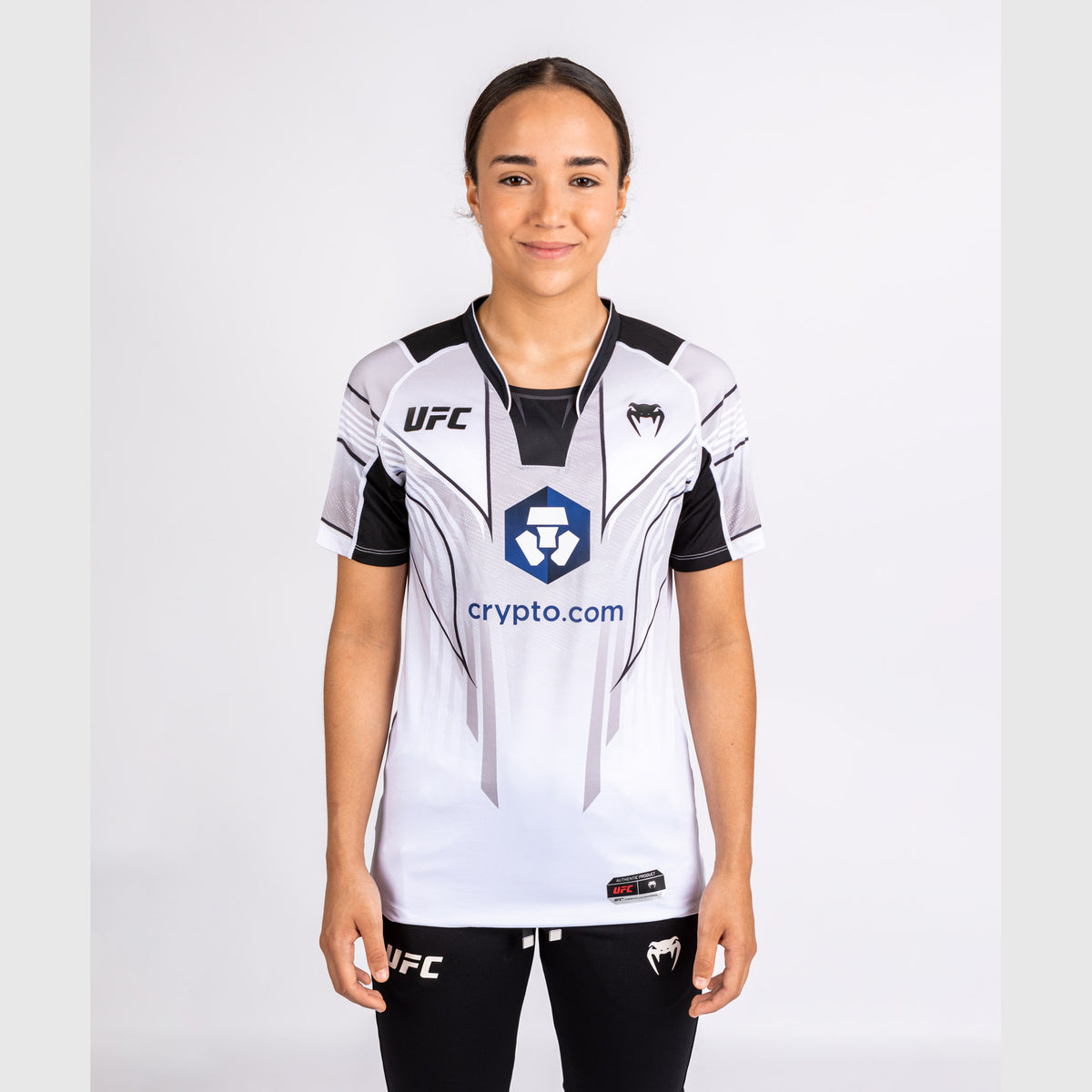 T-shirt Technique Femme Personnalisé UFC Venum Authentic Fight Night 2.0 - Blanc - product-type_T-Shirts Dry Tech