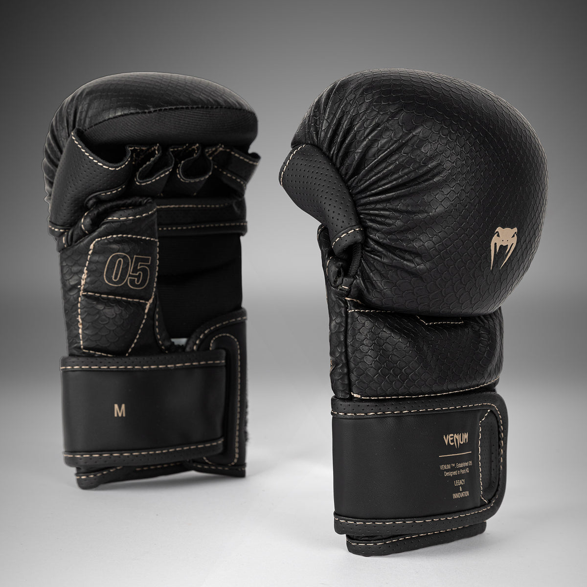 Gants de sparring MMA Venum Impact Evo Scales - Noir - product-type_Gants de Sparring