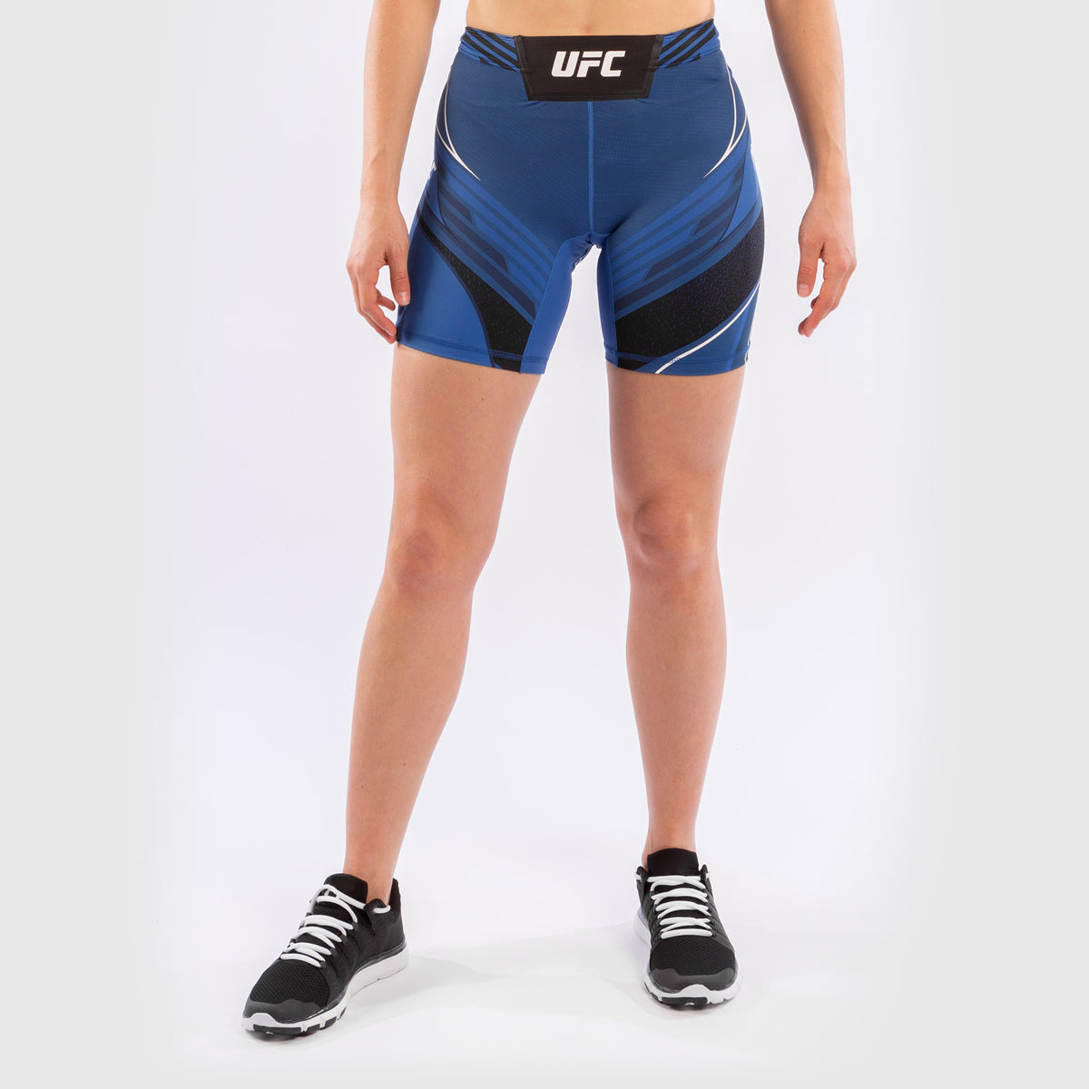 Short de compression pour Femmes UFC Venum Authentic Fight Night - Coupe Longue - Bleu - product-type_Shorts de compression