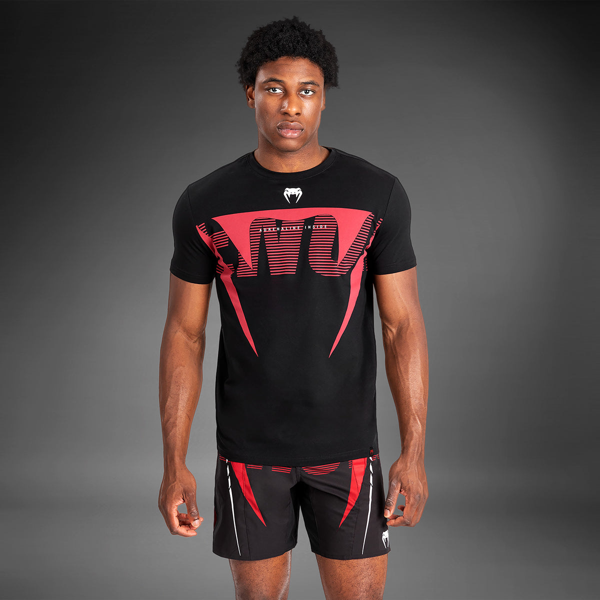 T-Shirt à Manches Courtes pour Hommes Venum Adrenaline - Rouge - product-type_T-Shirts