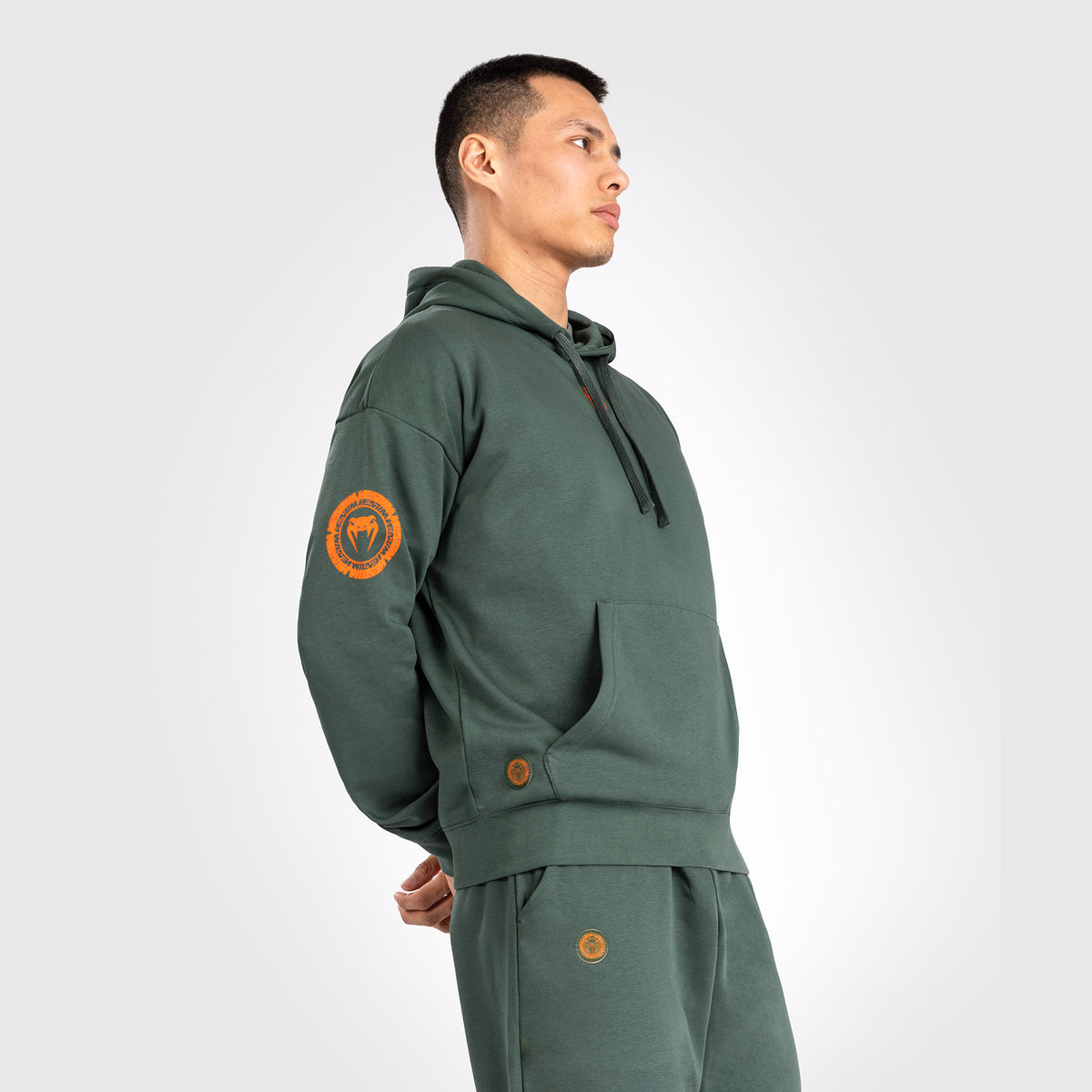 Sweatshirt À Capuche Pour Hommes Venum Vortex XL Lite - Kaki - product-type_Sweatshirts