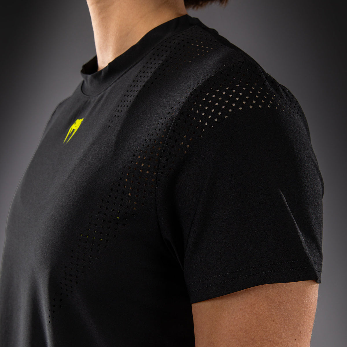 T-shirt Dry Tech Pour Femme Venum Lazer - Noir/Jaune - product-type_T-Shirts Dry Tech