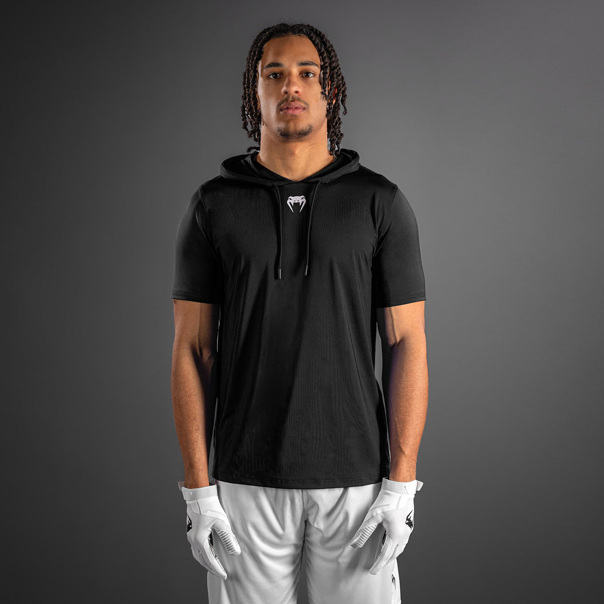Sweat à capuche à manches courtes Dry Tech Venum Elite - Noir - product-type_Sweatshirts