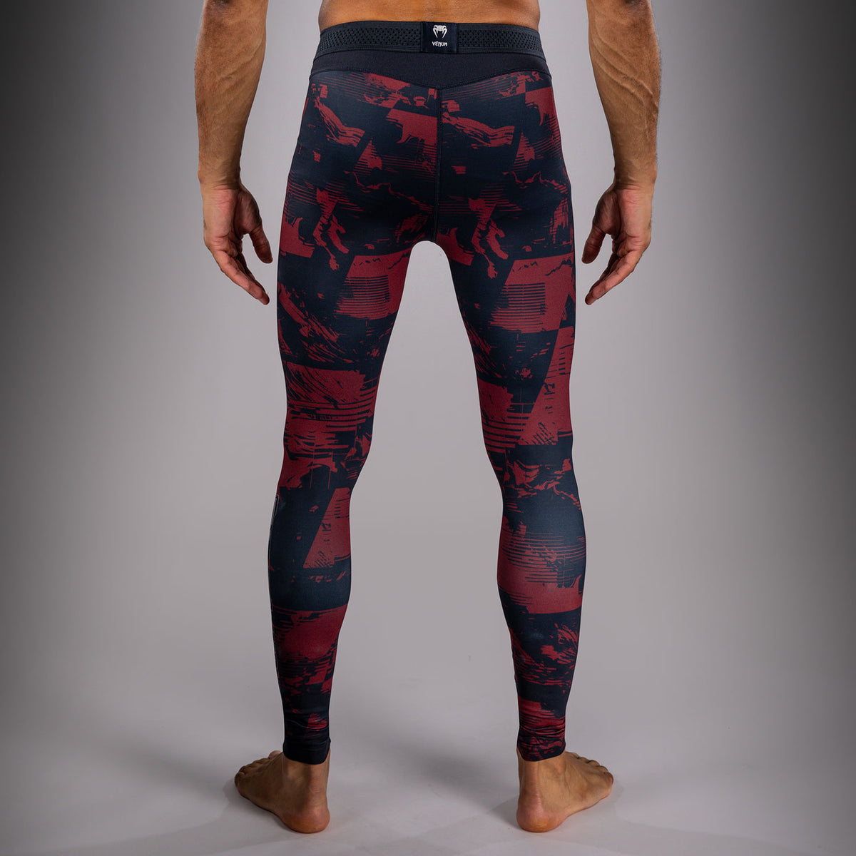 Legging Performance Homme UFC Zenith by Venum Authentic Fight Week - Bleu marine/Bordeaux/Argent - product-type_Pantalons de Compression