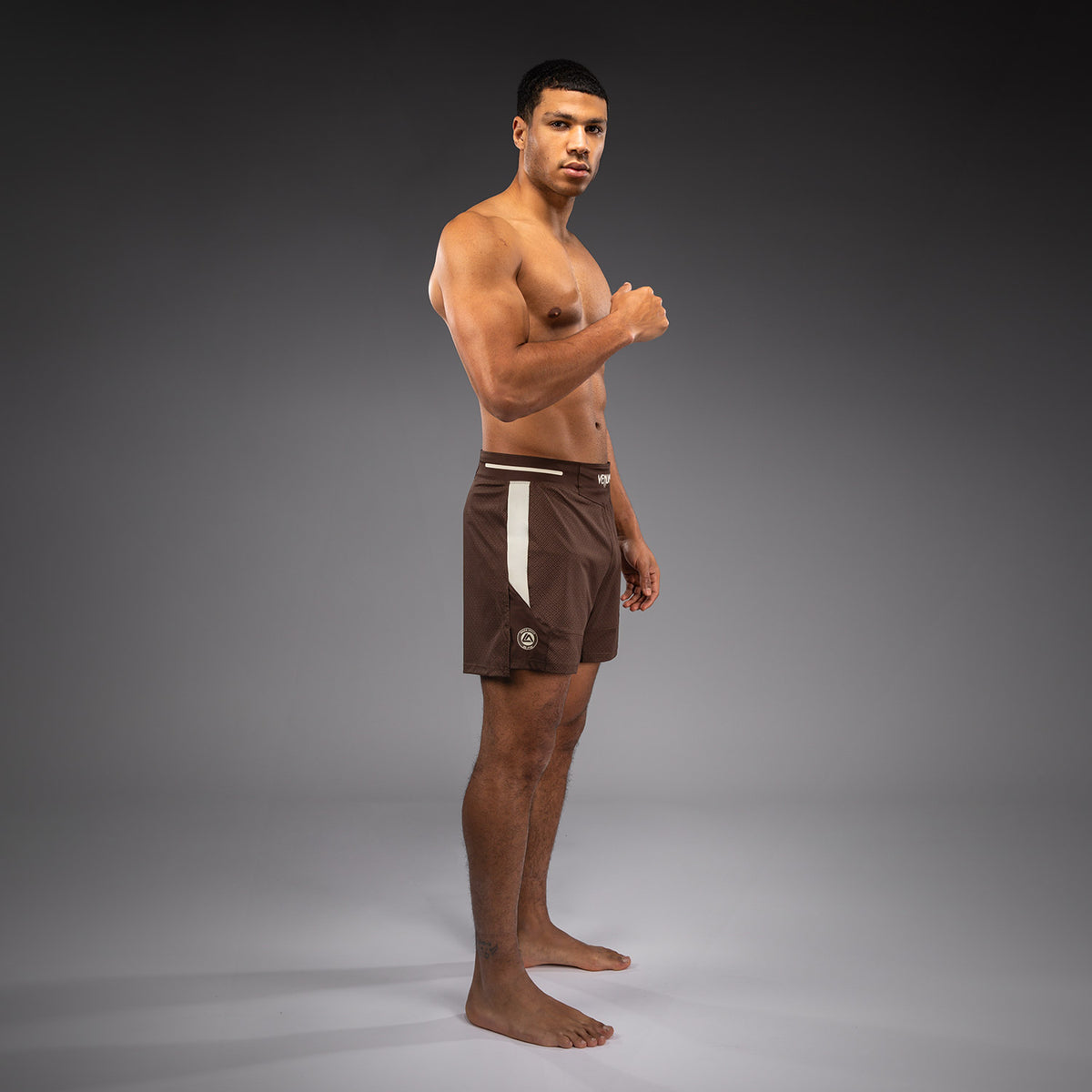 Short de Combat Venum x Roger Gracie Academy - Marron Foncé - product-type_Shorts de MMA