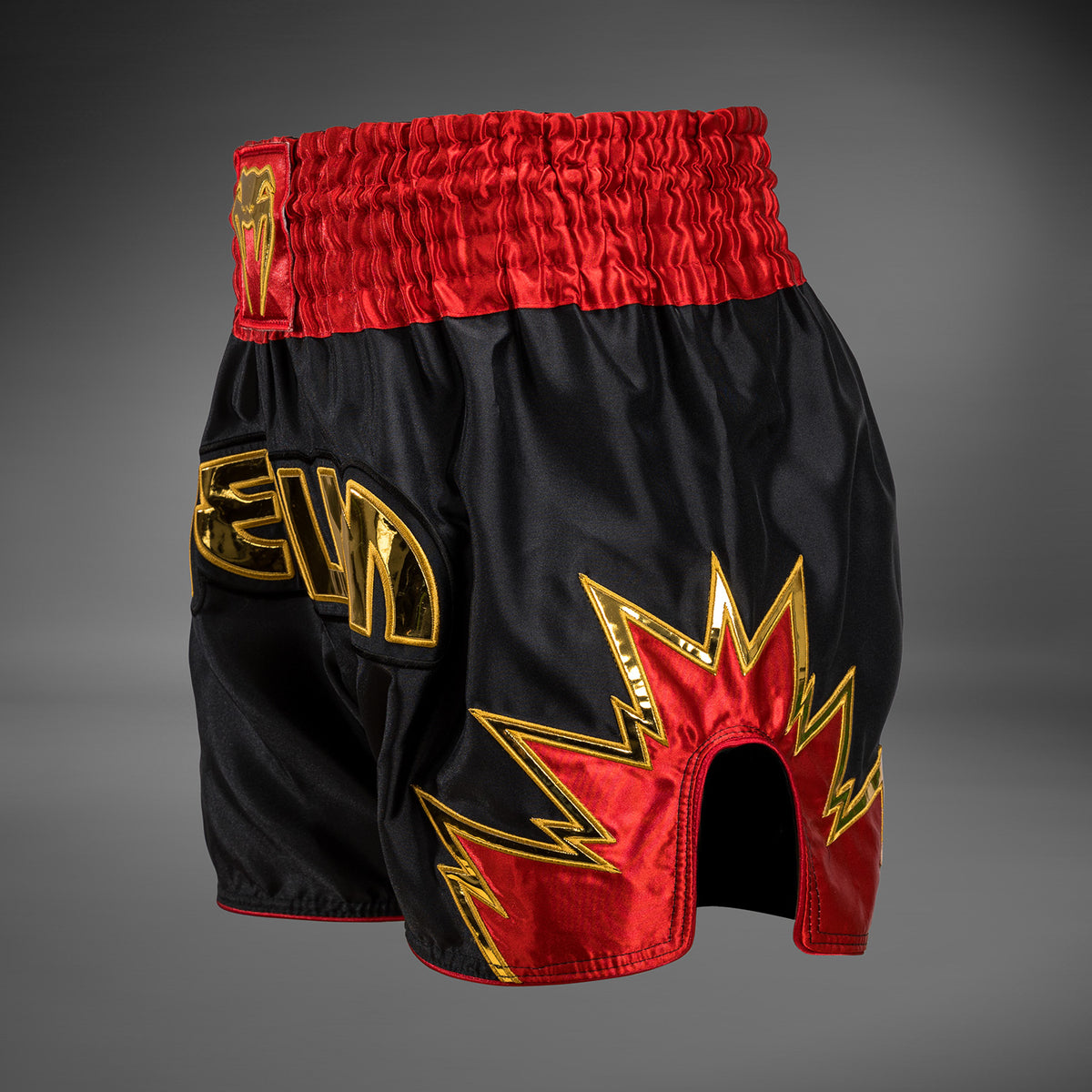 Shorts de Muay Thai Venum Inferno - Noir/Or/Rouge - product-type_Shorts de Muay Thai