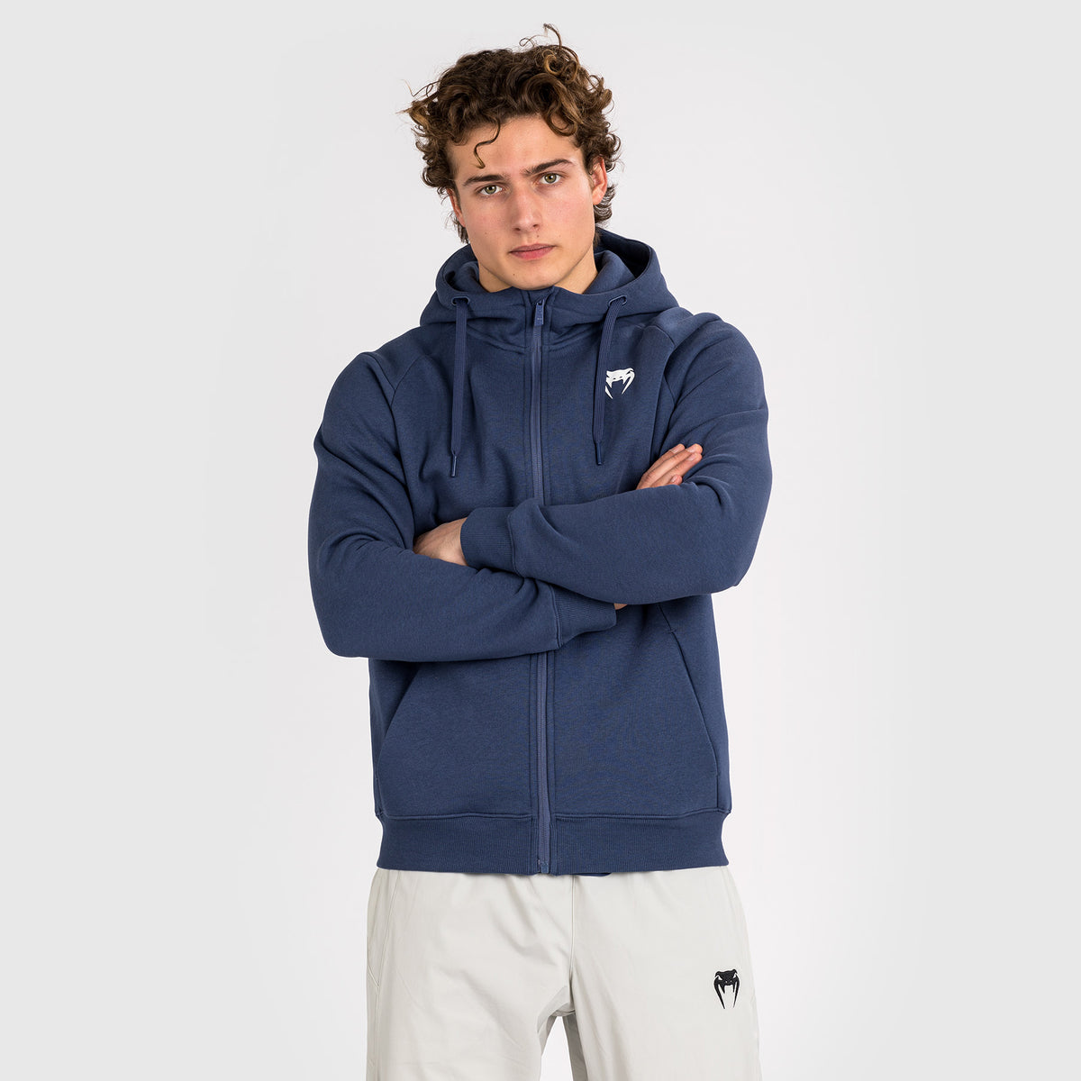 Sweatshirt Zippé à Capuche Venum Strikeland - Bleu marine - product-type_Vestes