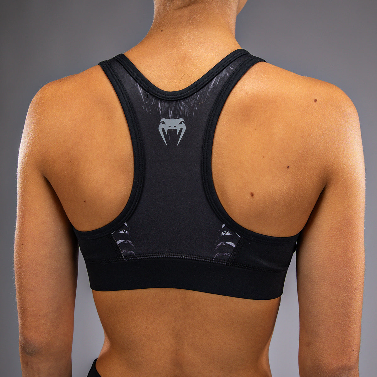 Brassière de Sport Venum Tiger pour Femmes - Noir/Argent - product-type_Brassières de sport