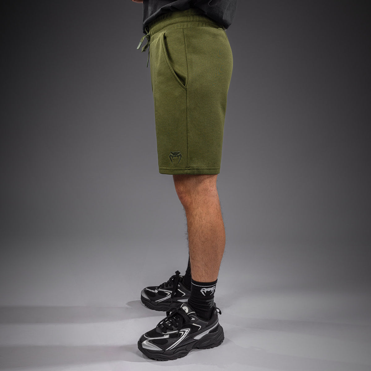 Short en Coton Venum Classic Fleece – Kaki - product-type_Shorts en Coton