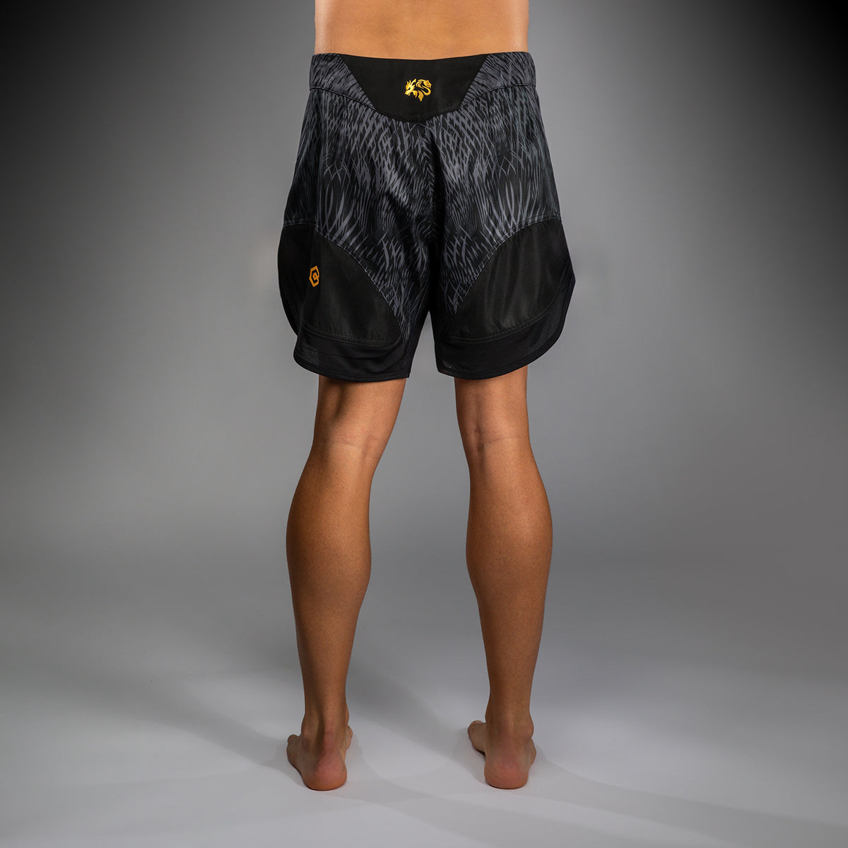 Short de combat Venum x Chimaev - Noir/Gris - product-type_Shorts de MMA