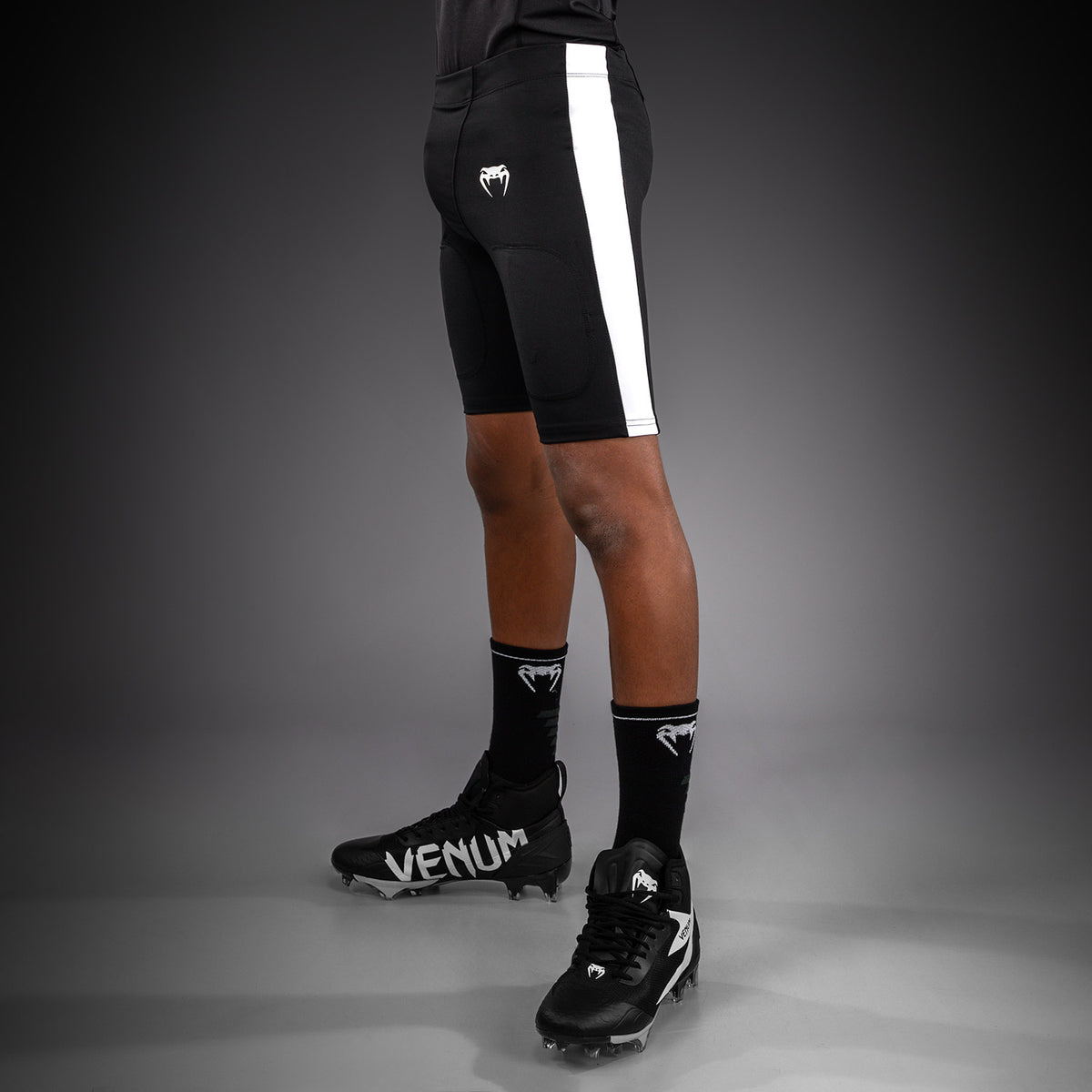 Short de Compression pour Enfants Venum Elite Football - Noir - product-type_Shorts de training
