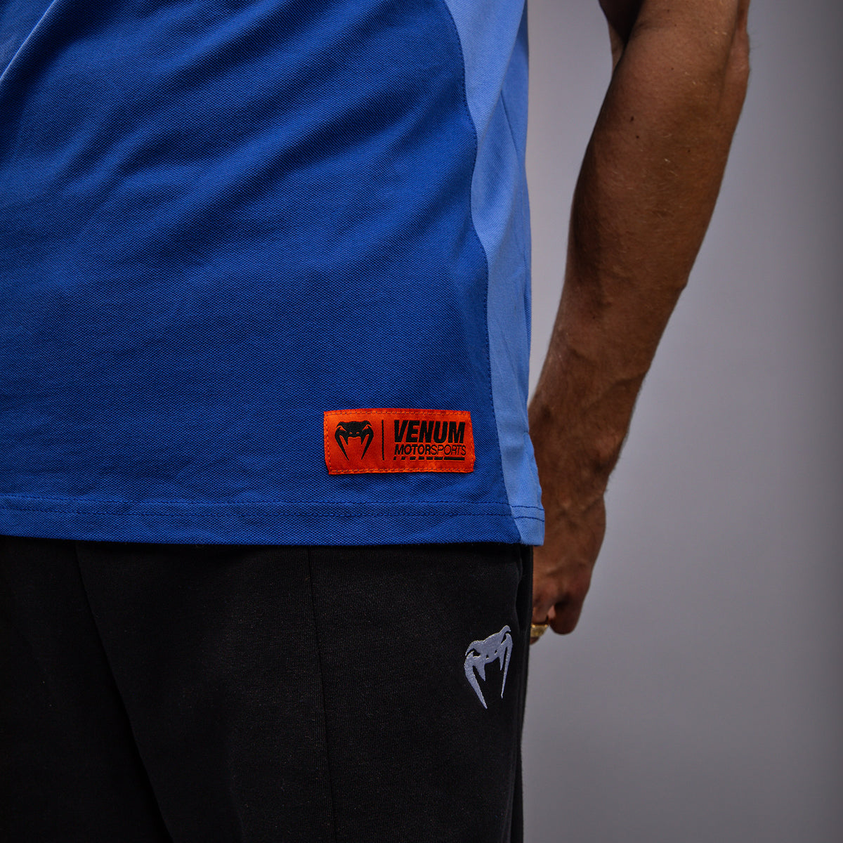 Polo en Coton Venum Motorsports - Bleu Royal