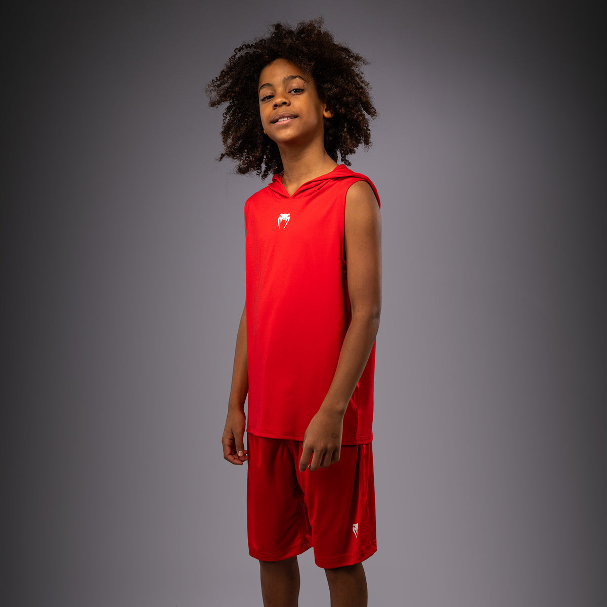 Sweat à capuche sans manches Dry Tech pour Enfants Venum Elite - Rouge - product-type_Sweatshirts