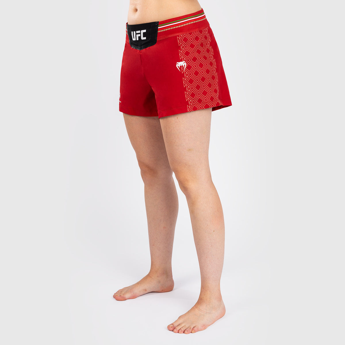 Noche UFC by Venum Authentic Fight Night Short de Combat pour femme - Rouge - product-type_Shorts de MMA
