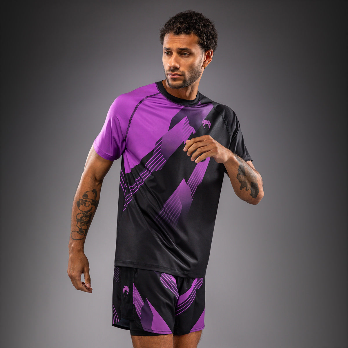 T-shirt Dry Tech Venum No-Gi 6.0 - Noir/Violet - product-type_T-Shirts Dry Tech
