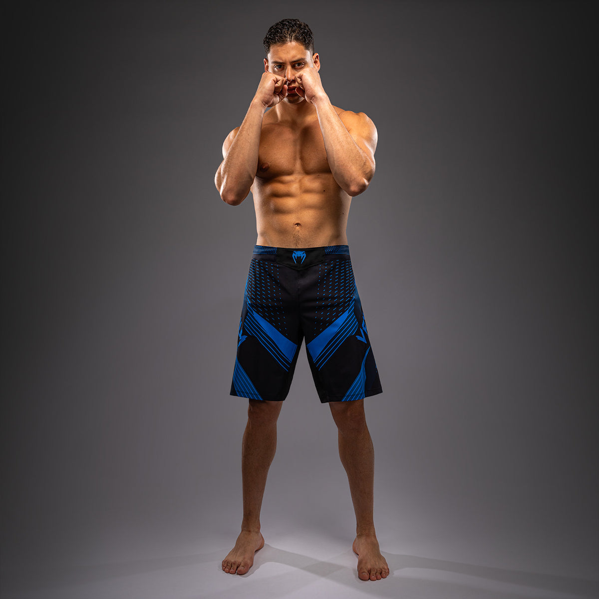 Short de Combat Venum No-Gi 6.0 - Noir/Bleu - product-type_Shorts de MMA