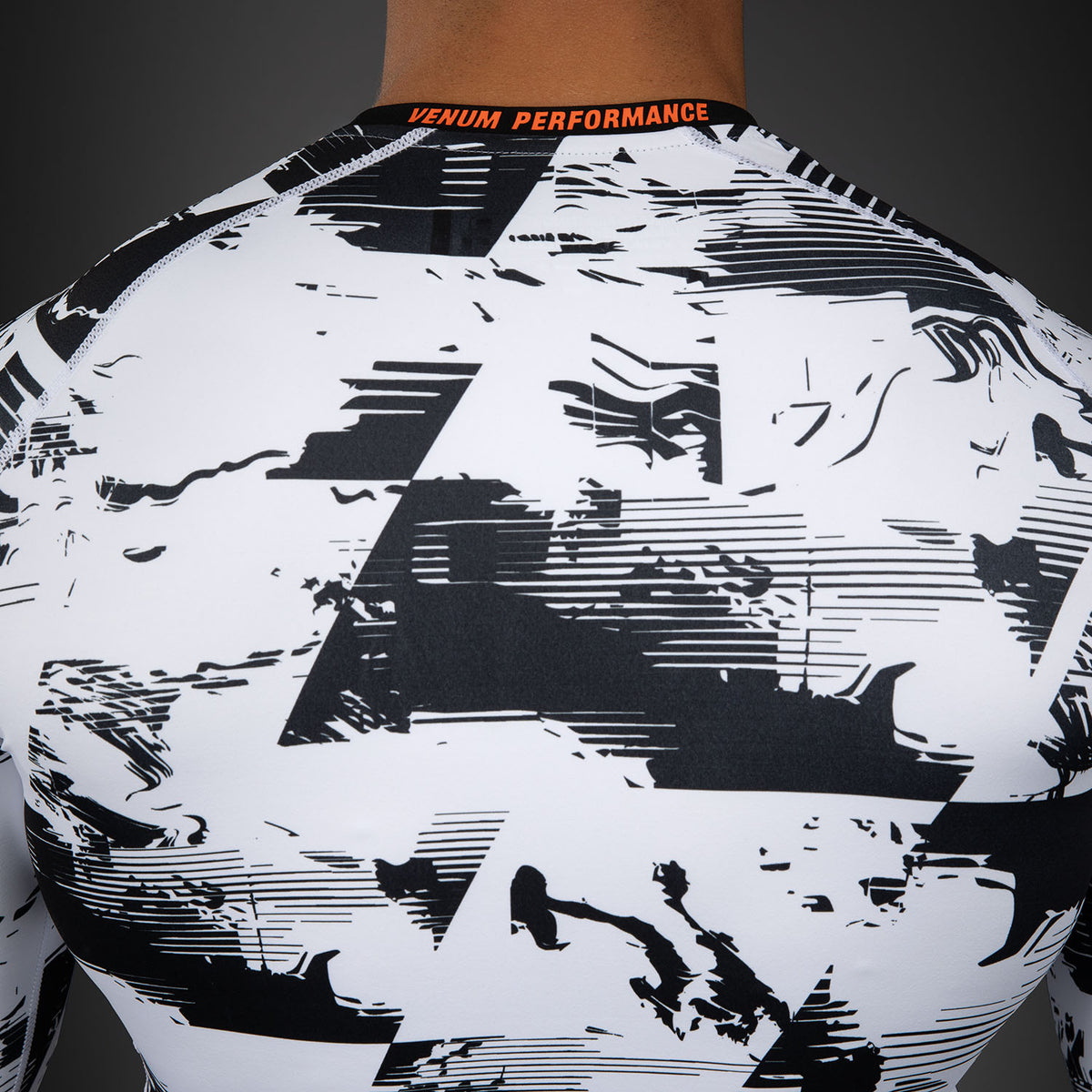 Rashguard manches longues Performance Homme UFC Zenith by Venum Authentic Fight Week - Blanc - product-type_T-Shirts de Compression