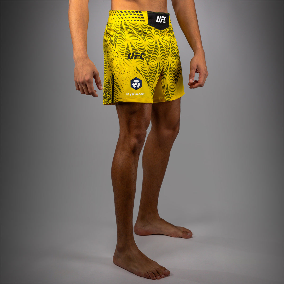Short de combat coupe courte Homme UFC Zenith by Venum Authentic Fight Night - Jaune - product-type_Shorts de MMA
